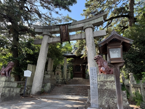 琴弾八幡宮鳥居